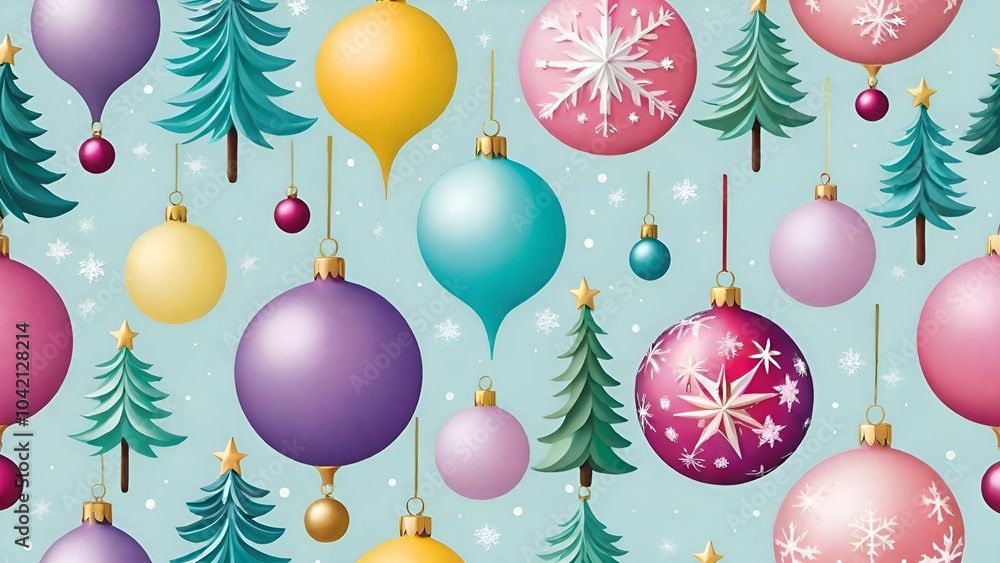 Christmas ornament pattern Christmas ornament pattern
