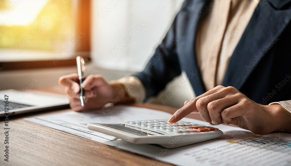 Tax Compliance And Invoice Accounting Using Calculator Tax Compliance And Invoice Accounting Using Calculator