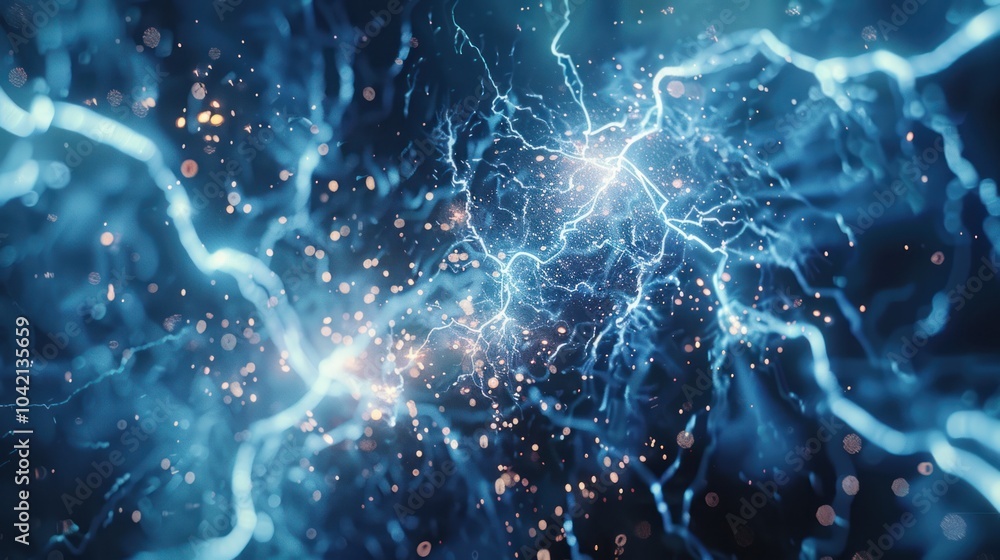 Abstract Lightning and Sparks Abstract Lightning and Sparks