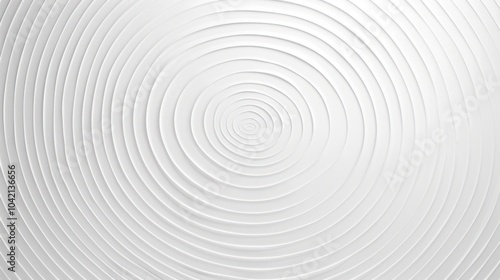 Abstract White Circle Pattern