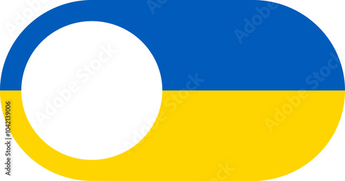 Free Download Switch Off Icon of Ukraine Flag - GFXLoad