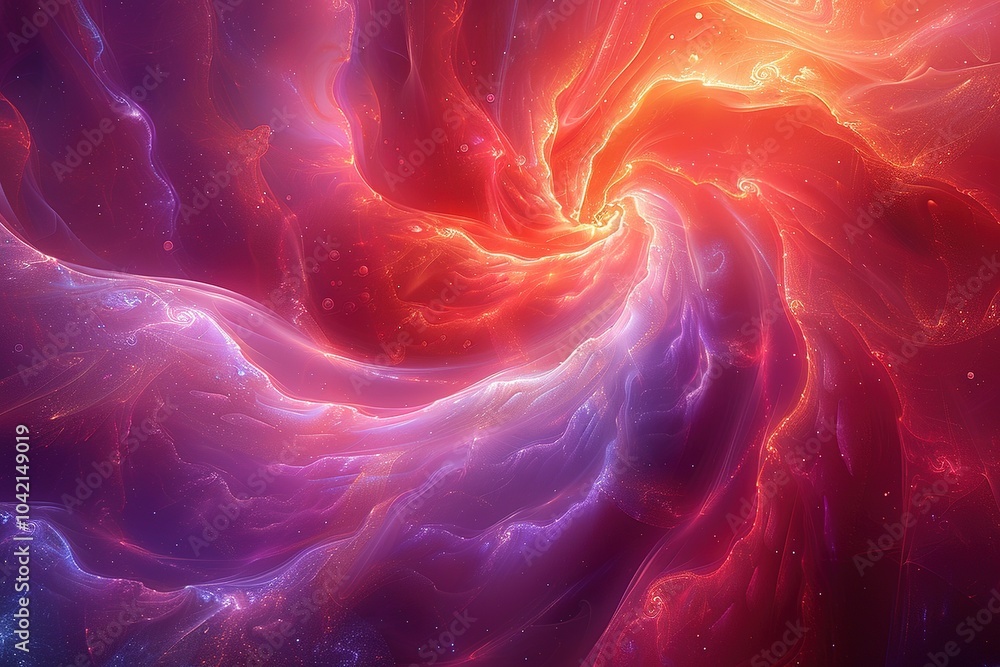 swirling abstract forms radiant pulsating light effects space background science astronomy swirling abstract forms radiant pulsating light effects space background science astronomy