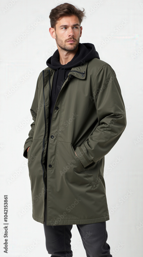 Stylish Male Fashion Model in Modern Menswear and Formal Attire – Trendy Fall/Winter Outfits Featuring Jacket, Suit, and Casual Look Stylish Male Fashion Model in Modern Menswear and Formal Attire – Trendy Fall/Winter Outfits Featuring Jacket, Suit, and Casual Look