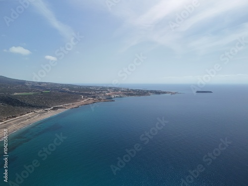 Wallpaper Mural View from the sea. Cyprus, Akamas Torontodigital.ca