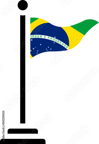 Country flag icon design in different shapes ecstatic 