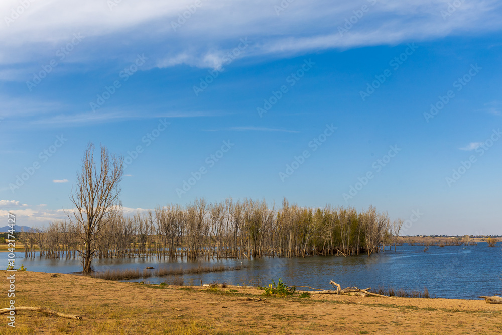 Scenic Fall landscape in Chatfield State Park in Littleton, Colorado Scenic Fall landscape in Chatfield State Park in Littleton, Colorado