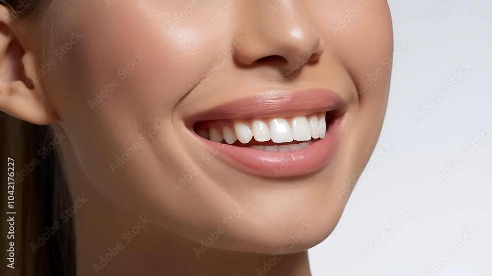 Obraz premium close up of a mouth