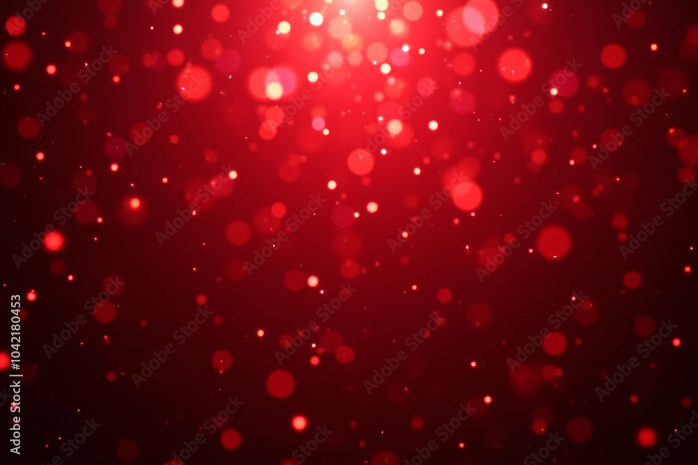 red festive background with bokeh effect red festive background with bokeh effect