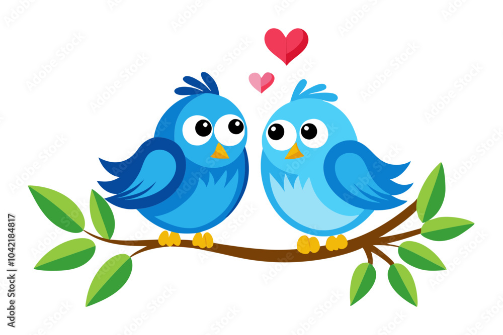 two birds on a branch love birds two birds on a branch love birds