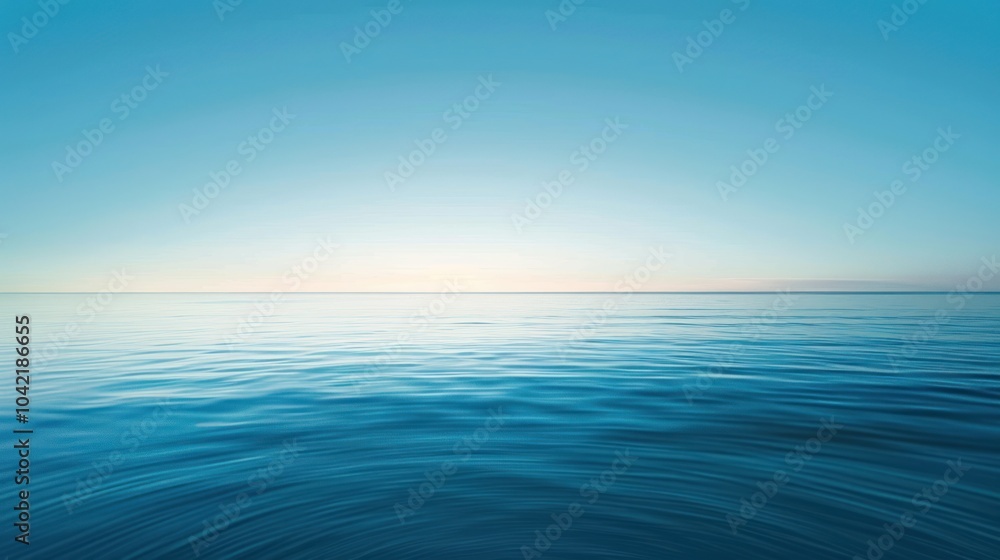 Calm Ocean Horizon Calm Ocean Horizon