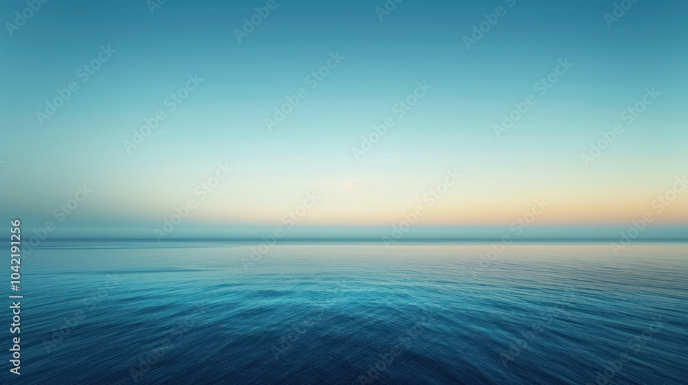 Tranquil Ocean Horizon Tranquil Ocean Horizon