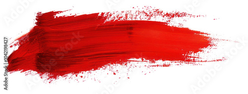 PNG Red dry brush stroke backgrounds paint white background.