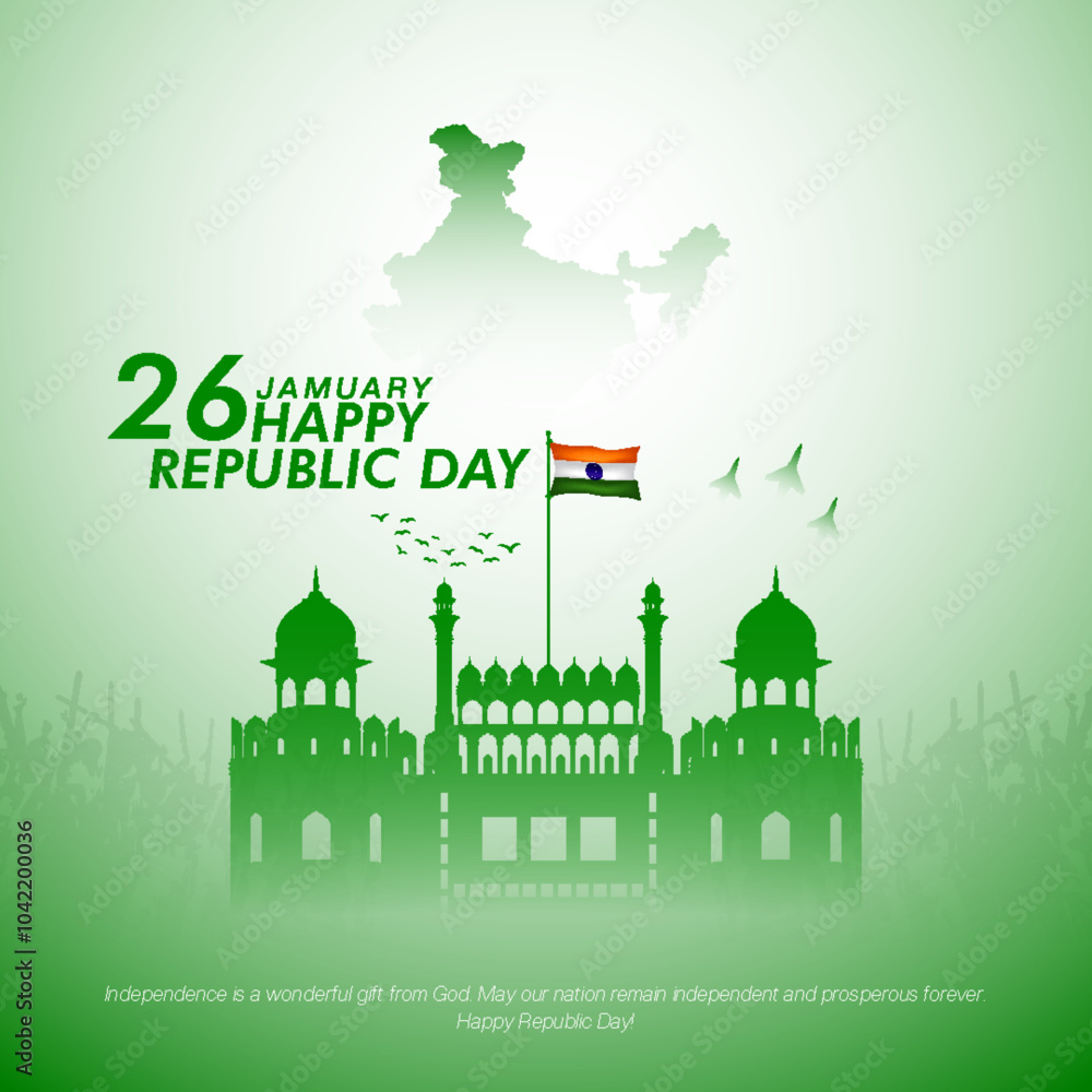 India Republic Day Celebration social media poster design free India Republic Day Celebration social media poster design free