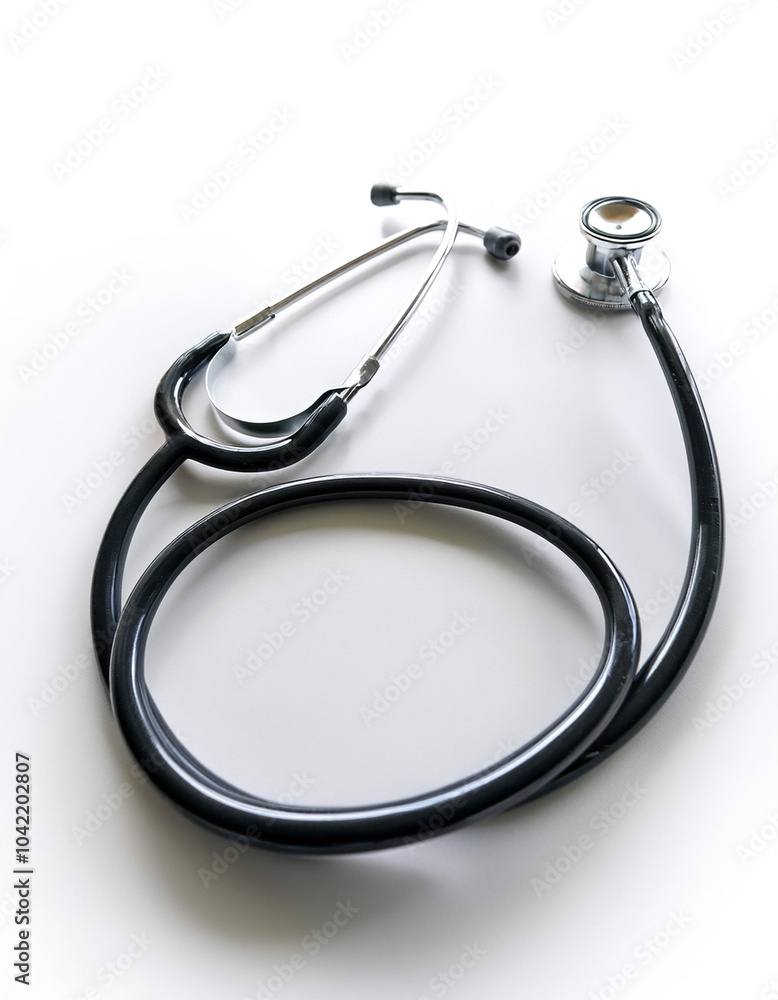 stethoscope, isolated on a clean white background stethoscope, isolated on a clean white background