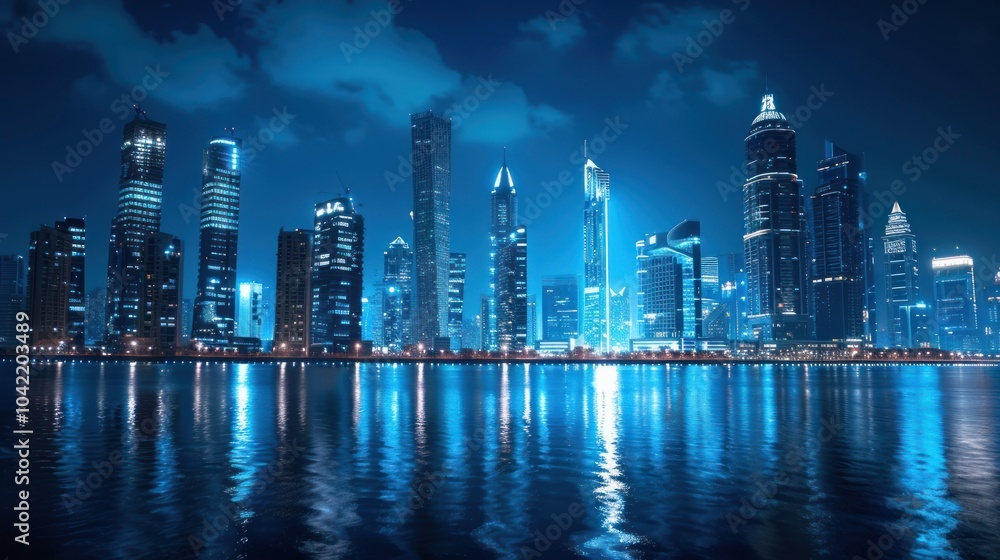 Cityscape at Night Cityscape at Night