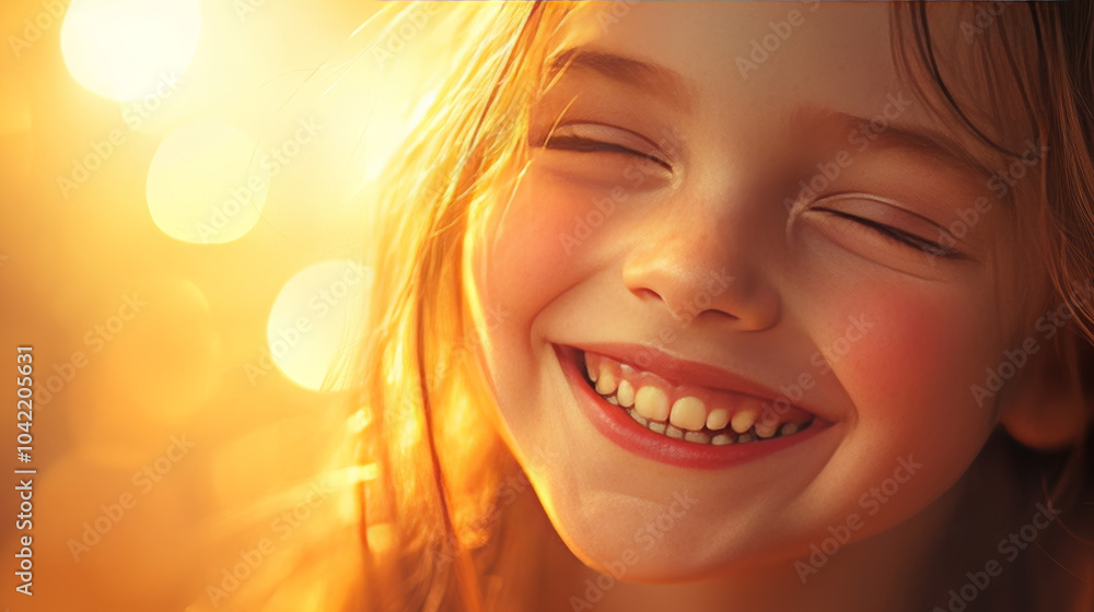 Use soft, warm lighting to enhance the positivity and warmth of the smiles. Gentle sunlight or golden tones can reflect the inner warmth that a smile brings, making the image feel welcoming 