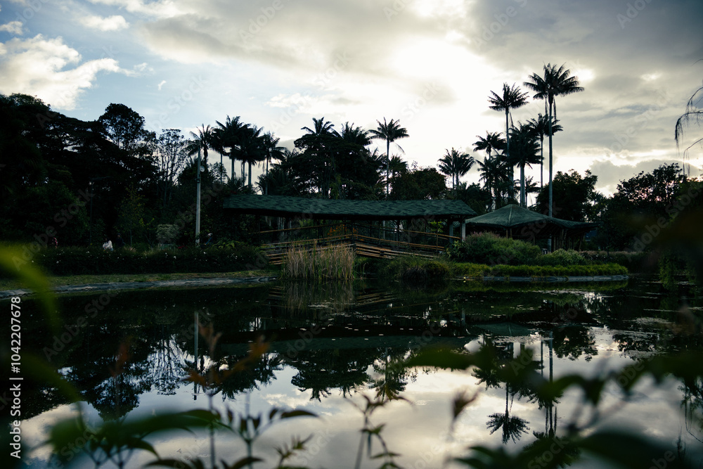 Obraz premium Garden Glow