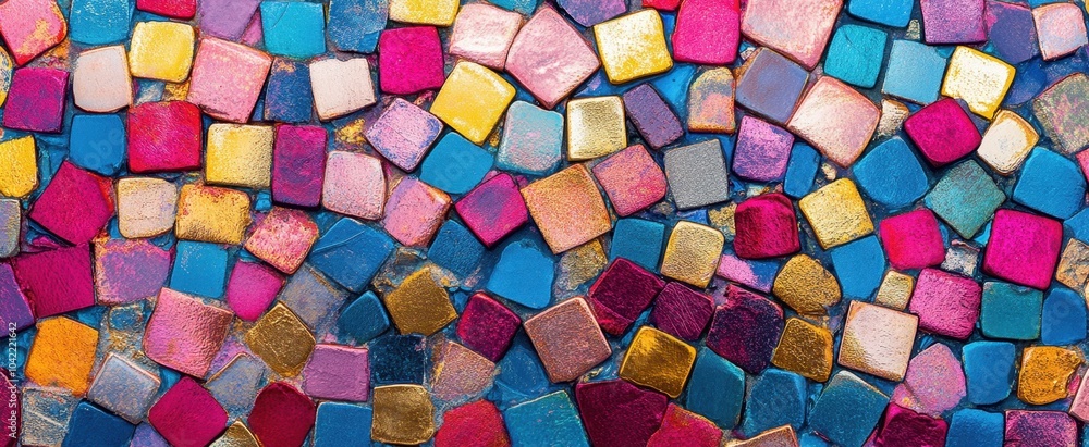 The Colorful Mosaic Art The Colorful Mosaic Art