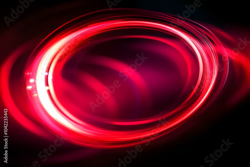 Red circle light backgrounds speed.