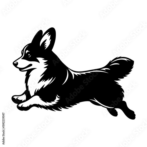 Running Corgi