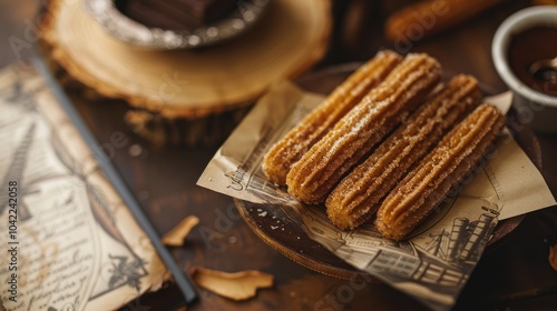 Crispy Churros with Sugar