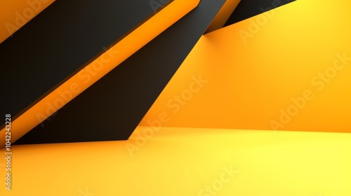 Vibrant Cyber Monday Sale Background with Sharp Angles for Text Overlay, Ultra-Detailed Contrast Design