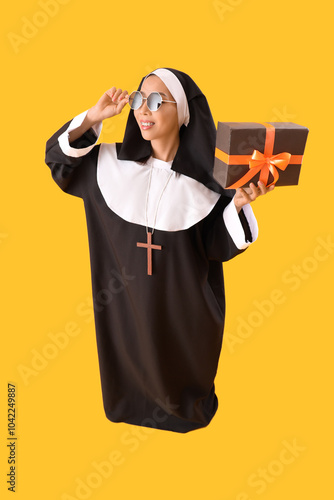 Young Asian woman dressed a...