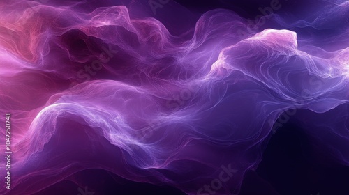 Abstract purple agate stone with wavy patterns and variations in texture and ...
