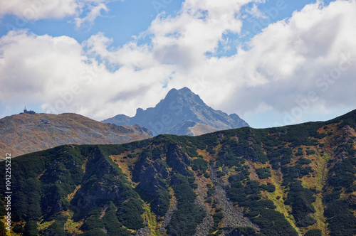 tatry, polska, góry, jesień, wycieczka, szczyt, górski pejzaż 