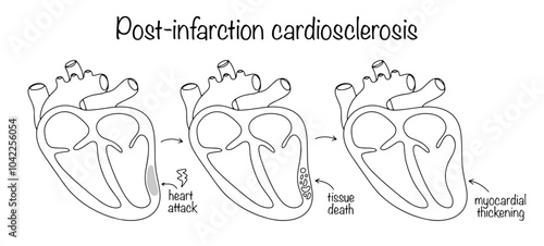 Post-infarction cardiosclerosis