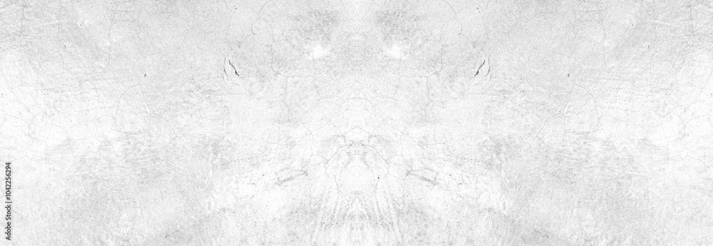 Fototapeta premium Old wall panorama texture cement dirty gray with black background abstract grey and silver color design are light with white background.