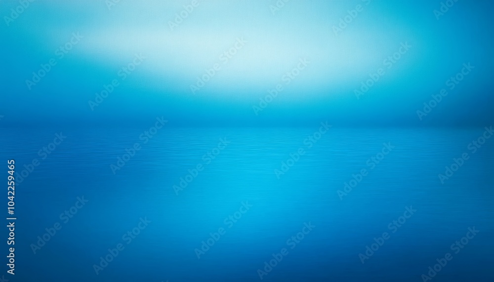 Obraz premium Abstract Blue Water Gradient, digital art, gradient, abstract, blue, water, digital