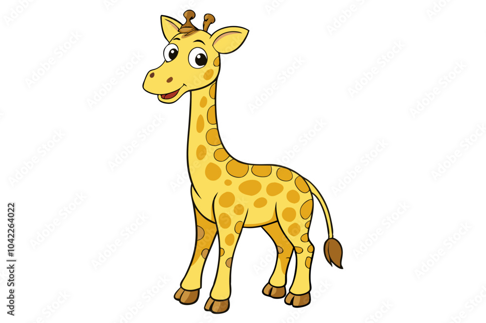 Giraffe cartoon vector vector illustration Giraffe cartoon vector vector illustration