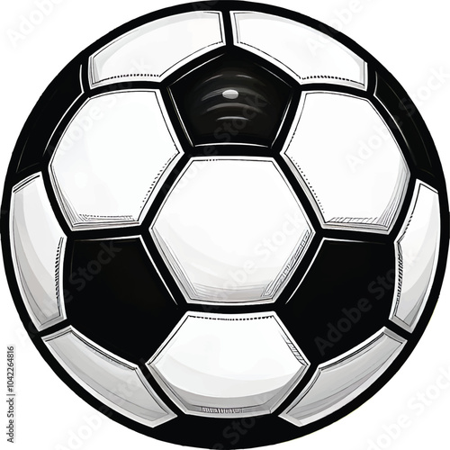 Colorful football vector illustration design 