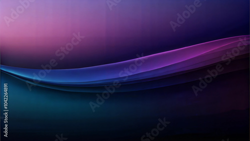 Abstract gradient background with smooth flowing lines in vibrant colors