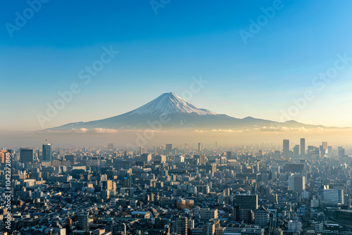 Photography City with a mountain in the background