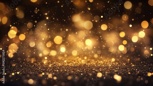 Luxurious gold glitter background for celebrations and events