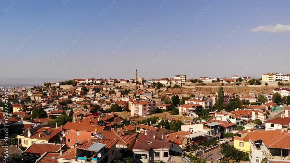An aerial view of the Old Town. An aerial view of the Old Town.