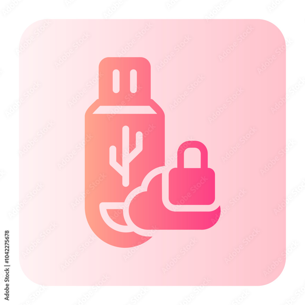 usb gradient icon