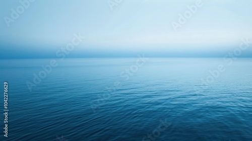 Serene Ocean Horizon