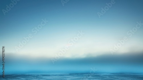 Misty Morning Landscape