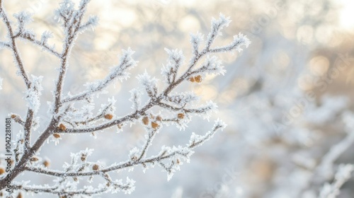 Frozen Beauty: Winter's Ethereal Embrace