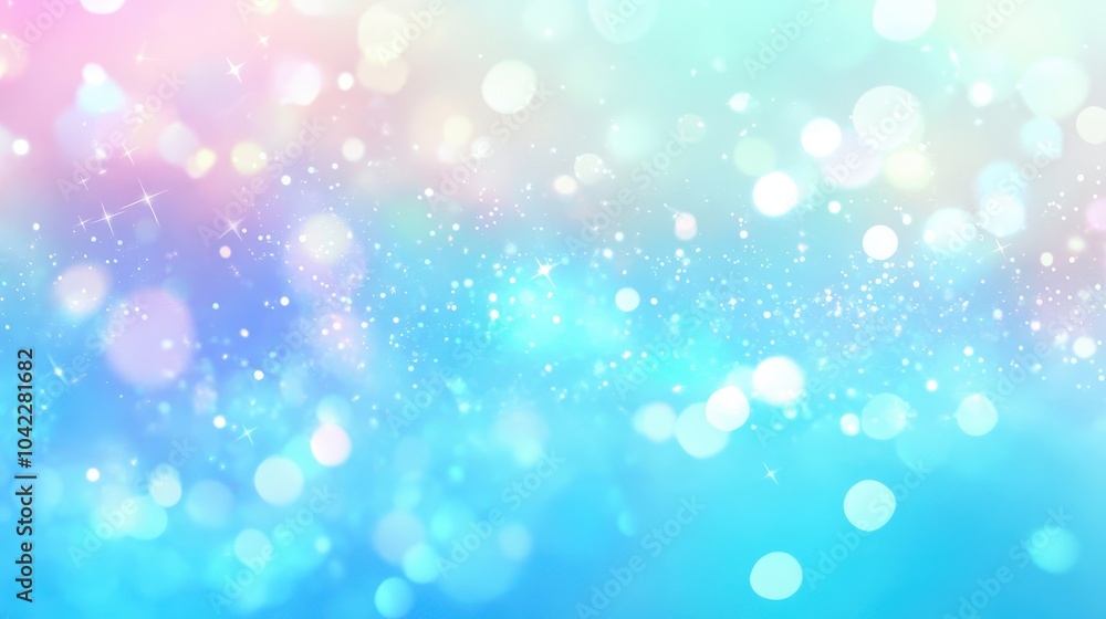 Fresh blue and aqua cleaning backdrop with glowing particles and ample space for copy Fresh blue and aqua cleaning backdrop with glowing particles and ample space for copy