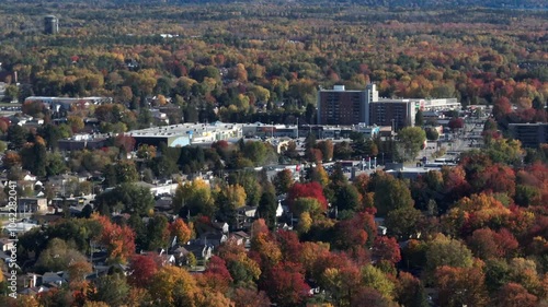 North bay city skyline autumn photo