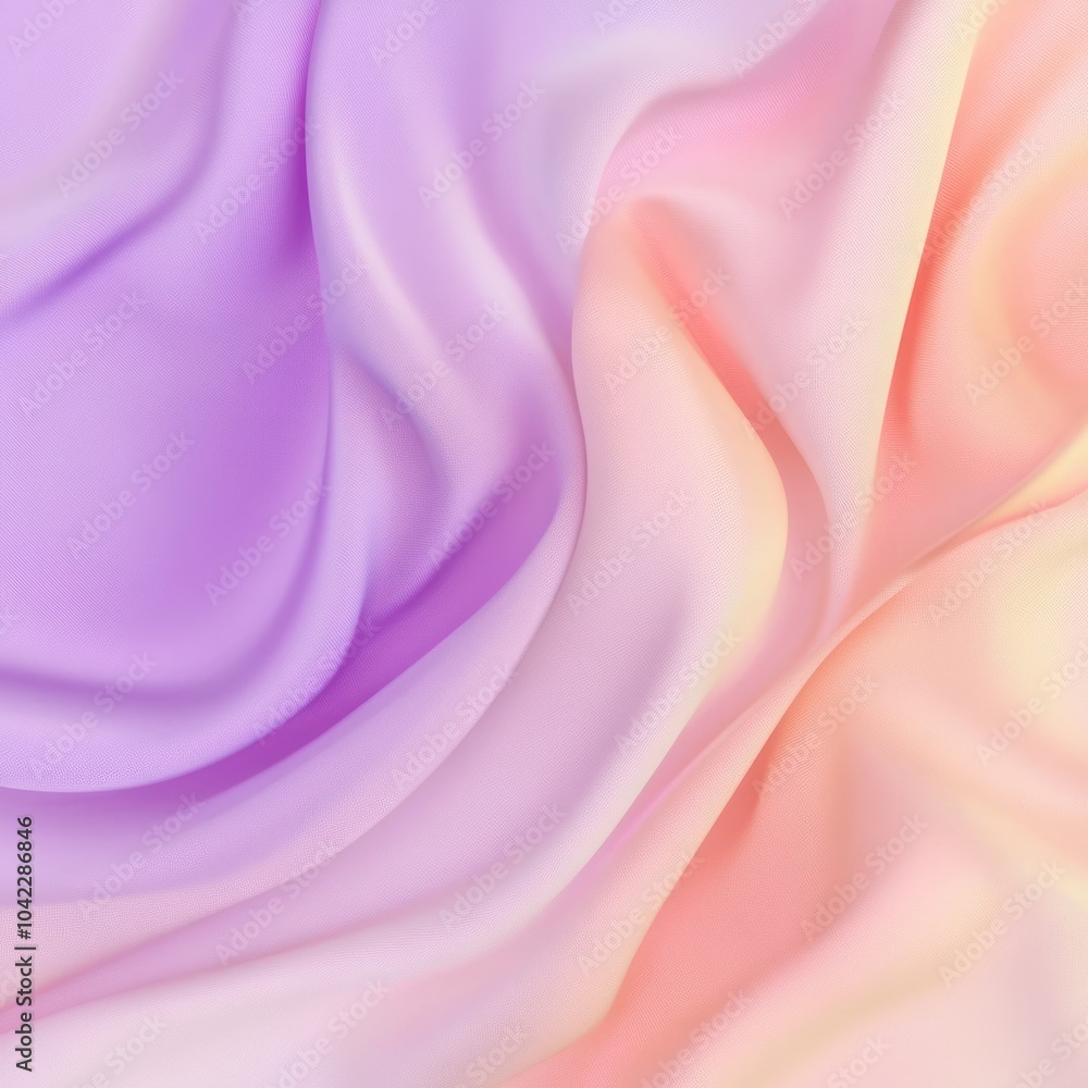 Fototapeta premium Abstract Purple and Orange Fabric