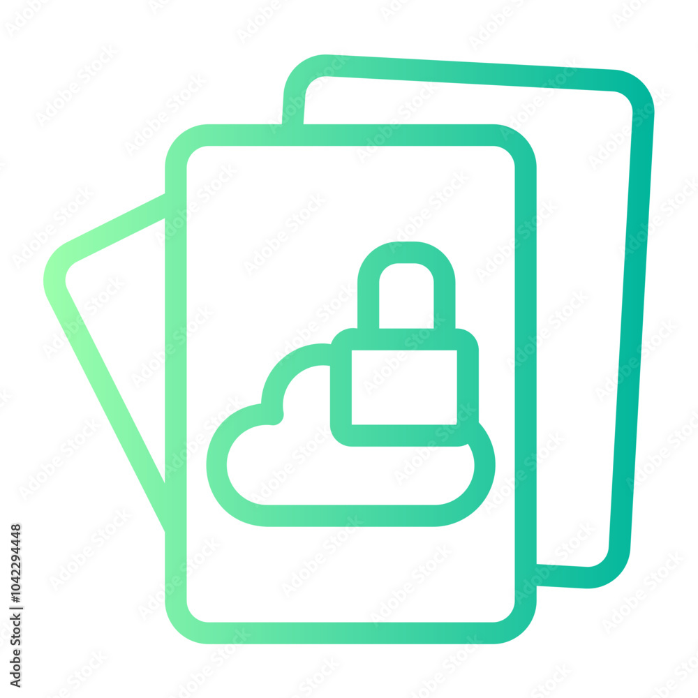 document gradient icon document gradient icon