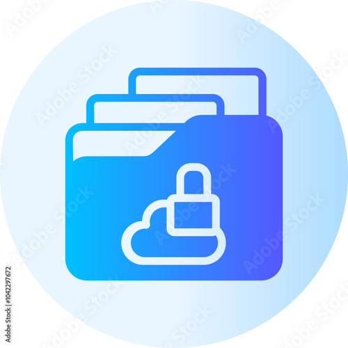 folder gradient icon