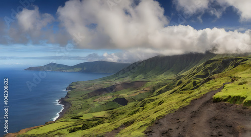 view from the top of mountain