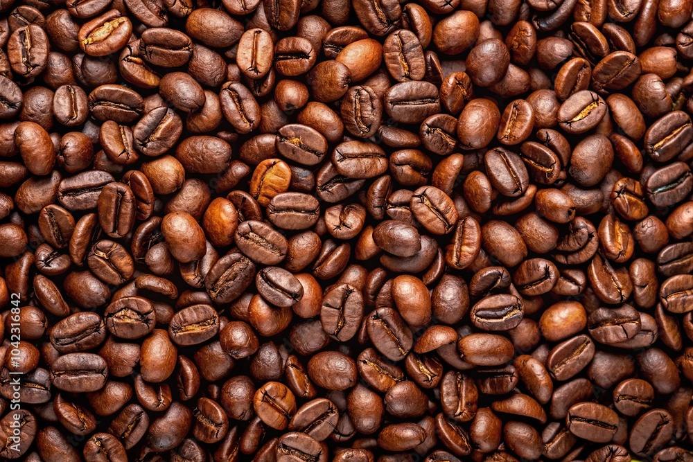 Dark roast coffee beans blend of Arabica and Robusta Dark roast coffee beans blend of Arabica and Robusta