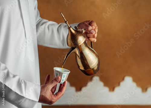 Photography Arabic Coffee pot traditional
